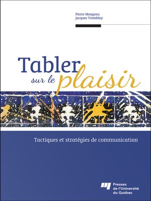 cover image of Tabler sur le plaisir